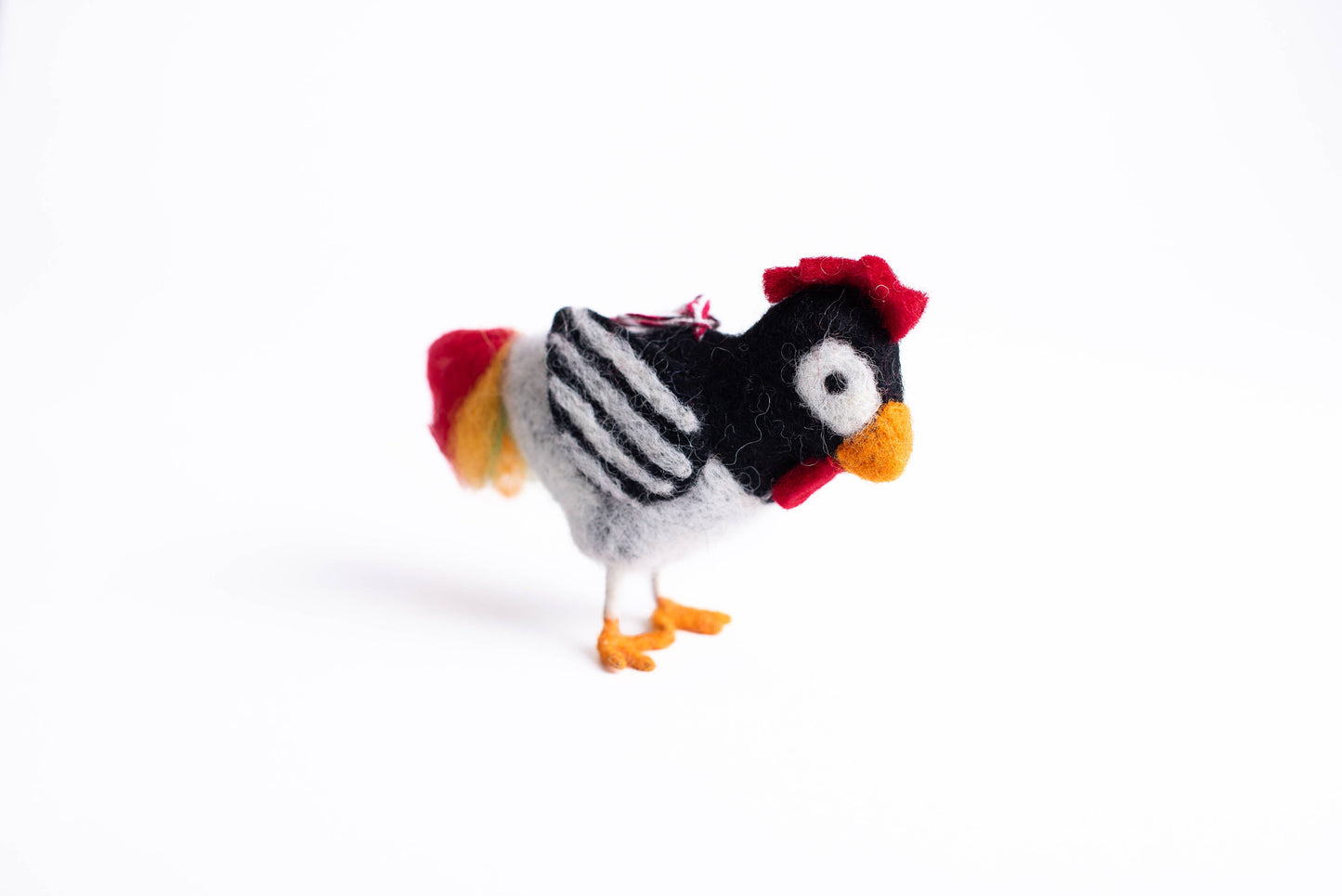 Wool Rooster Ornament