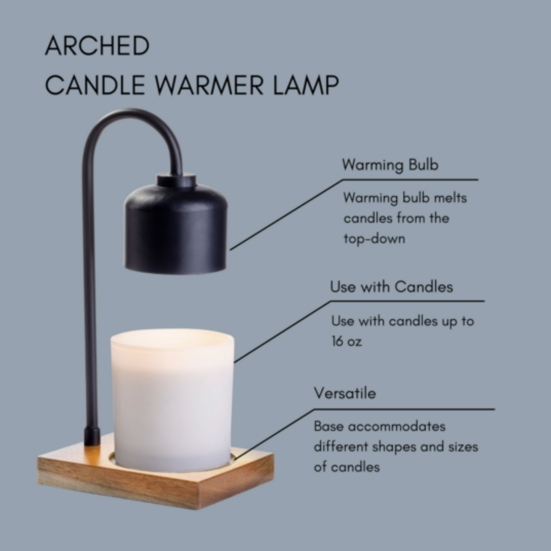 Arched Candle Warmer Lamp