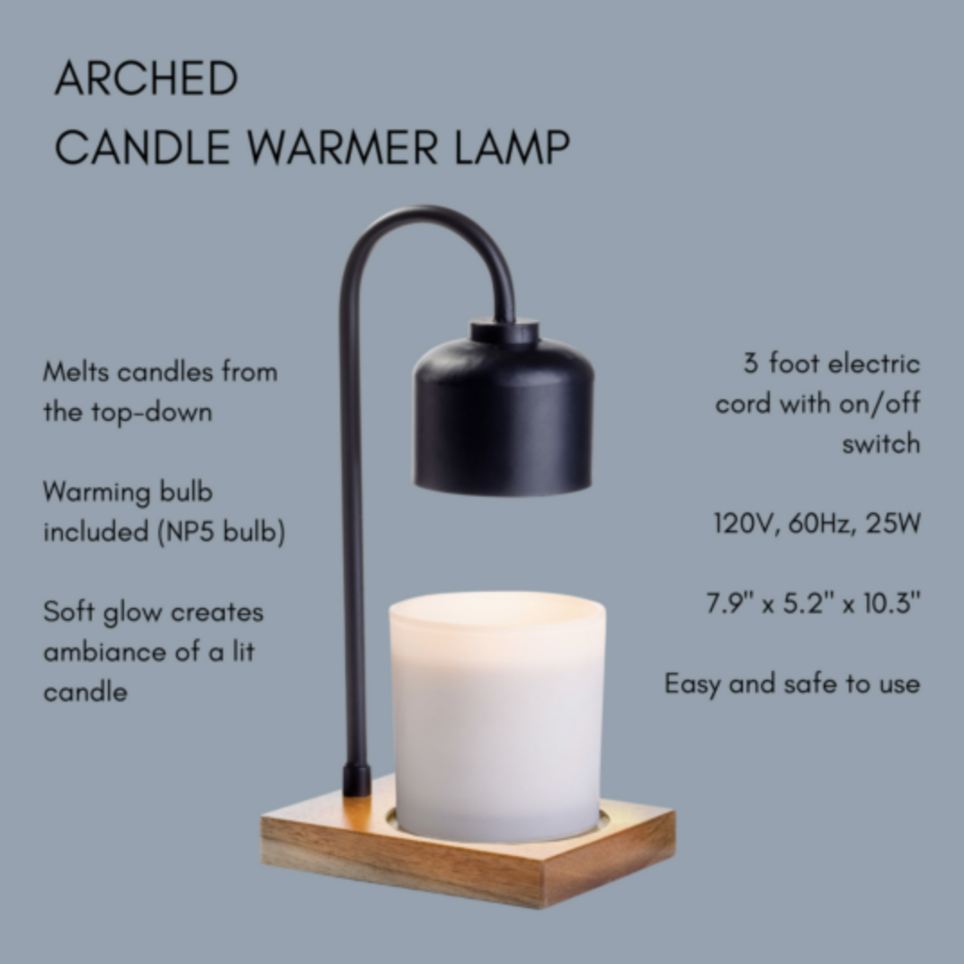 Arched Candle Warmer Lamp