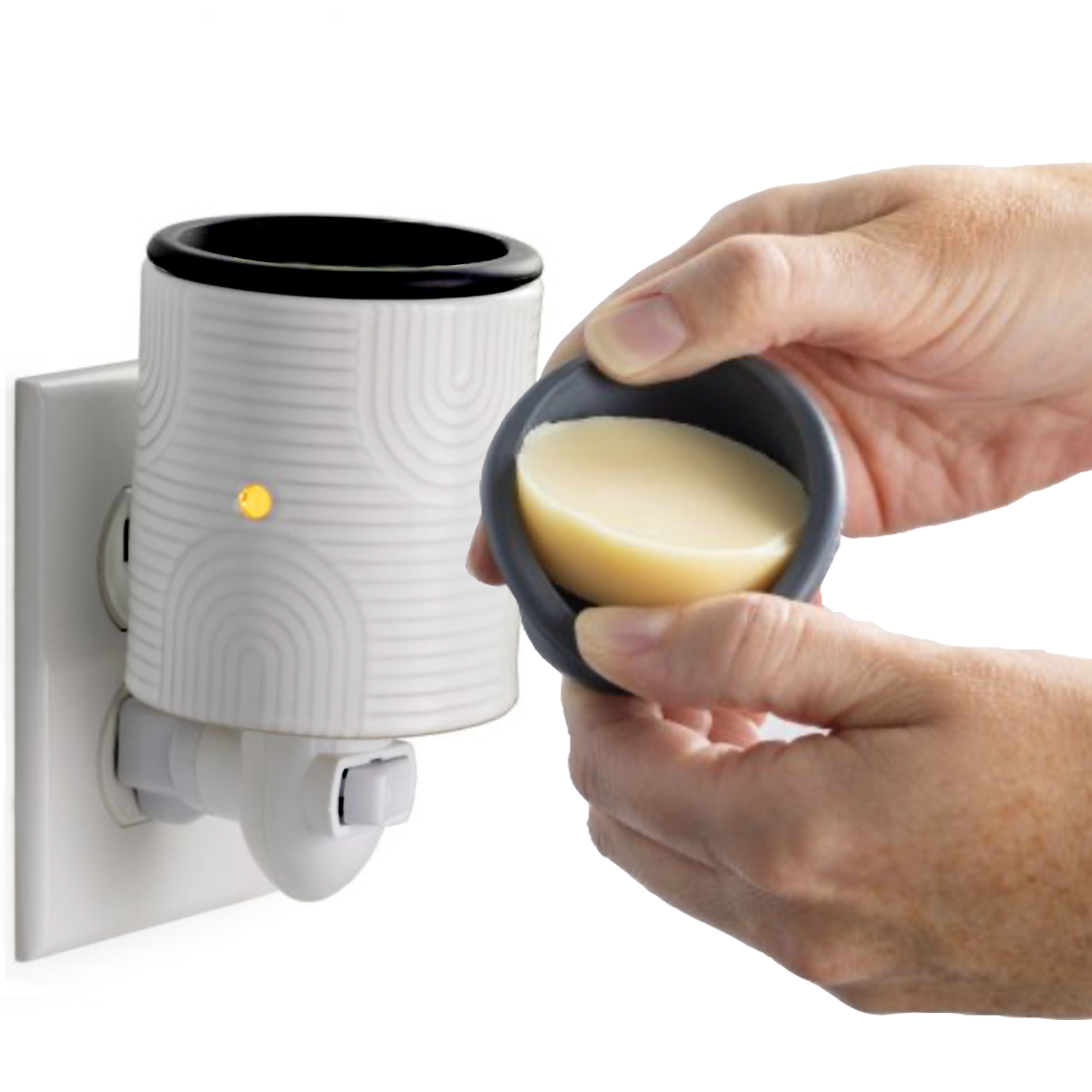 Flip Dish Wall Plug Wax Warmer