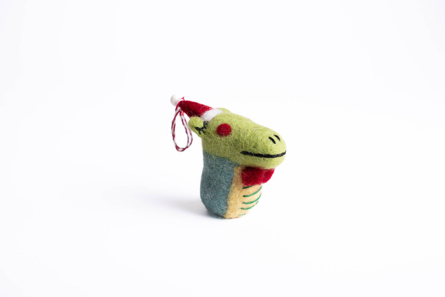 Wool Alligator Ornament