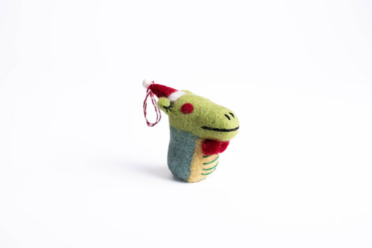 Wool Alligator Ornament